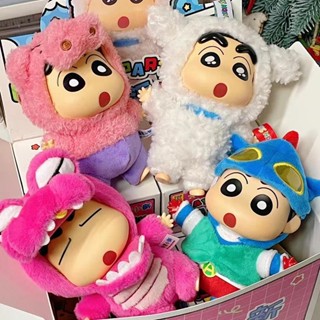 🎨【TOPTOY正版授權】蠟筆小新換裝派對系列搪膠毛絨TOPTOY正版手辦擺件可愛包包掛件禮物