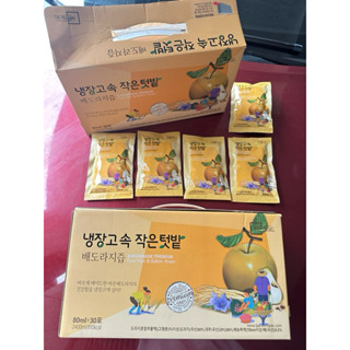 韓國🇰🇷 桔梗&水梨汁 1包80ml 韓國 桔梗水梨汁 (30包入, 2400ml, 1盒)最佳 探病禮盒 緩解喉嚨
