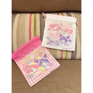DX 日本🇯🇵 美樂蒂 庫洛米 束口袋