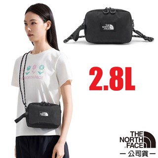 【美國 The North Face】日用休閒隨身側揹包 2.8L 斜揹包 單肩包 護照證件包袋/宇宙黑 8DJR