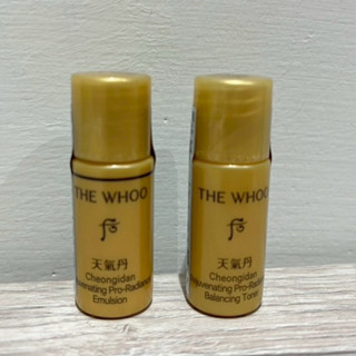 Whoo後 天氣丹PRO光耀重生乳 天氣丹PRO光耀重生水 5ml 小樣 全新現貨 專櫃正貨 快速出貨