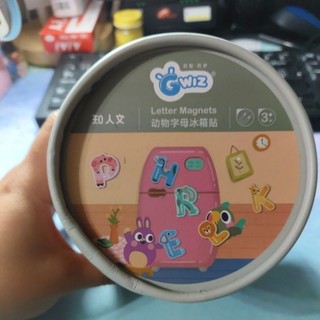 Letter Magnets 動物字母冰箱磁鐵貼