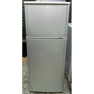 6（華嚴）（保固半年）130公升國際二手中古小雙門冰箱（免運費區域及運費請詳看商品詳情）