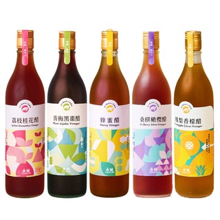【永禎】濃醇果醋600ml大❰秒出+送密封棒+發票+公司貨❱桑椹橄欖 蜂蜜醋 青梅黑棗 荔枝桂花 鳳梨香檬 小麥草醋