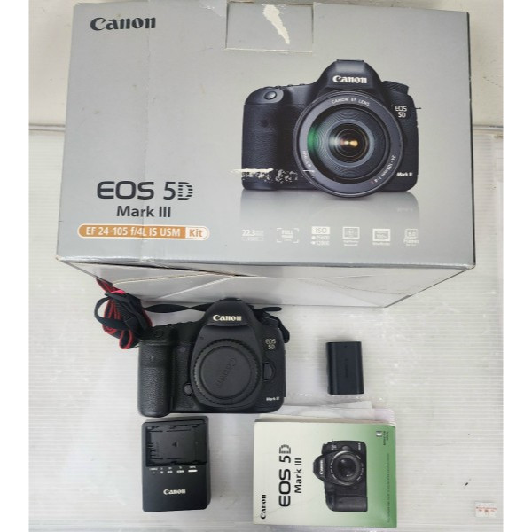 [崴勝3C] 二手 公司貨 全片幅 Canon 5D3 5D Mark III 單機身 快門數 一萬五