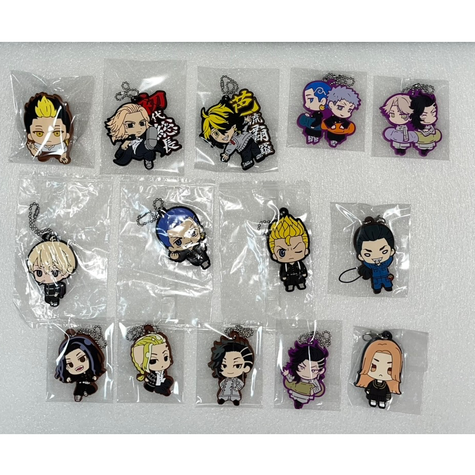 【全新】日版 東京復仇者 一番賞 轉蛋 扭蛋 軟膠吊飾 橡膠吊飾 佐野萬次郎 柴八戒 九井一 乾青宗 場地圭介