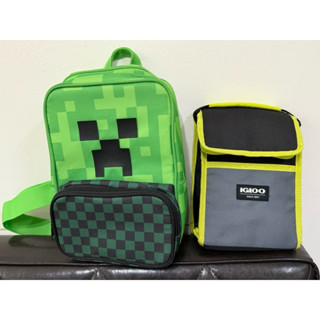 （孤品）✳️出口igloo麥塊聯名保溫揹包保冷提袋斜肩包