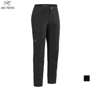 【Arcteryx 始祖鳥】Gamma SL 女軟殼長褲 黑 登山長褲 健行褲 戶外長褲 X000010034