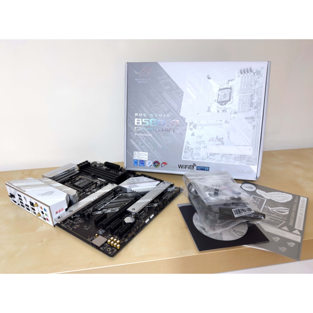 【出售二手】華碩 ASUS ROG STRIX B560-A GAMING WIFI 主機板