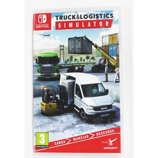 Switch NS 卡車物流模擬器 TRUCK LOGISTICS 模擬卡車和物流 (簡體中文版)二手品【臺中大眾電玩】