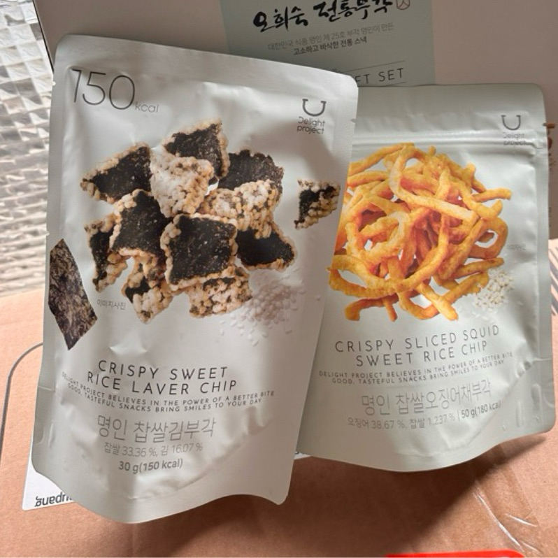 【FHICS】現貨 韓國Olive Young酥脆海苔&魷魚餅乾 海苔 魷魚絲