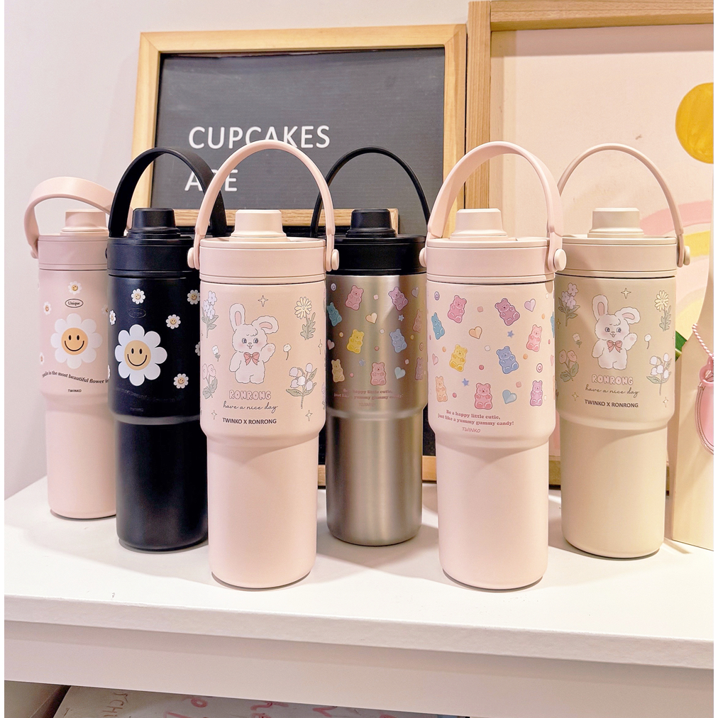 Twinko💗[HM231]❥獨家自訂款系列*質感陶瓷內層保溫杯735ml/保溫瓶/陶瓷保溫/隨行杯