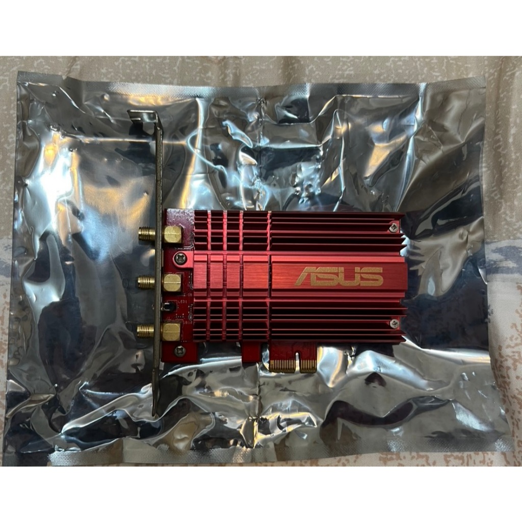 【翔出售】二手 ASUS 《PCE-AC68 AC1900》PCI-E/網路介面卡/雙頻無線/無盒子無光碟