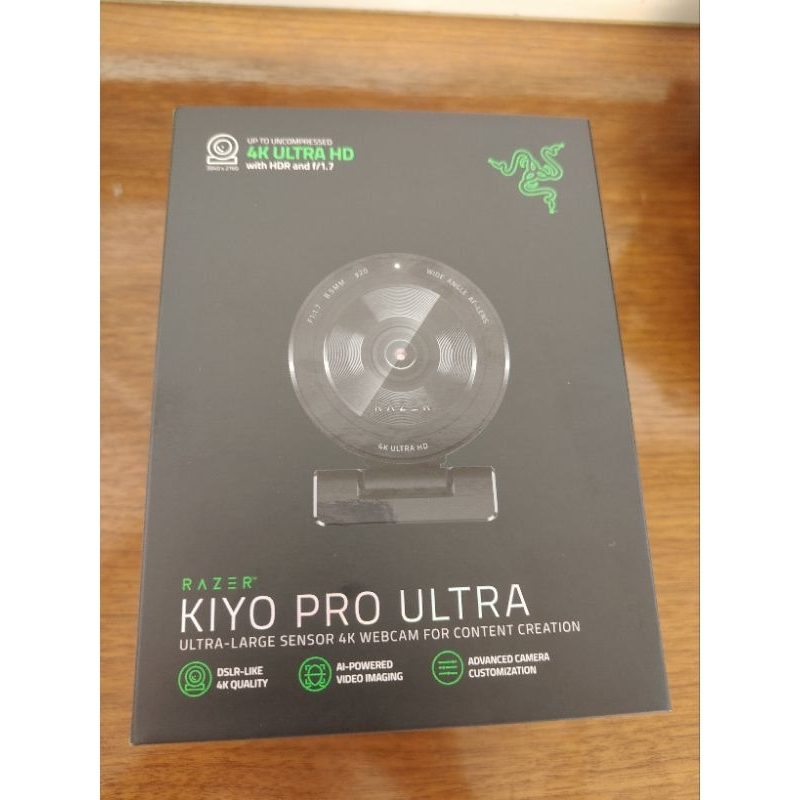 Razer 雷蛇 Kiyo Pro Ultra 4K網路攝影機(RZ19-04420100-R3M1)