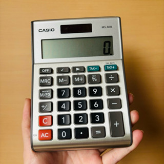[現貨] [24hr 快速出貨] [CASIO] 二手 卡西歐 8位數稅率商用計算機MS-80B 太陽能