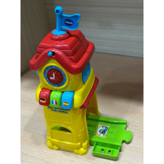 （二手玩具、配件出售）Vtech 嘟嘟車系列-聲光火車組 偉易達 玩具