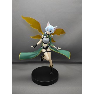 展示品出清 詩乃 朝田詩乃 Furyu 刀劍神域 SAO ALO 妖精 精靈 貓娘 妖精之舞 二手 拆擺 已拆 景品