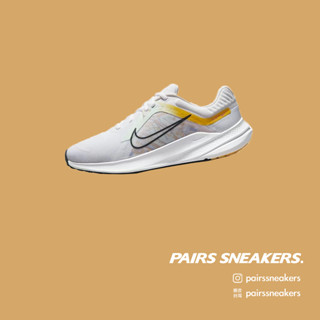 NIKE W Quest 5 PRM 女鞋 慢跑鞋 透氣 緩震 白黃 DO9473-100