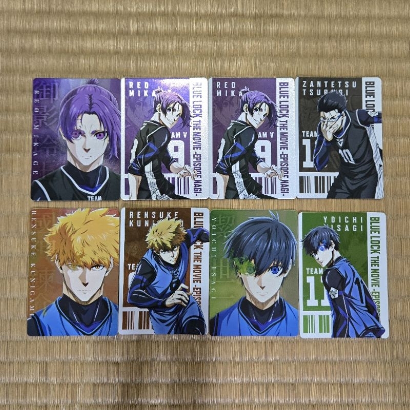 藍色監獄 快閃店 抽卡機 御影 玲王 潔 世一 國神 鍊介 劍城 斬鐵