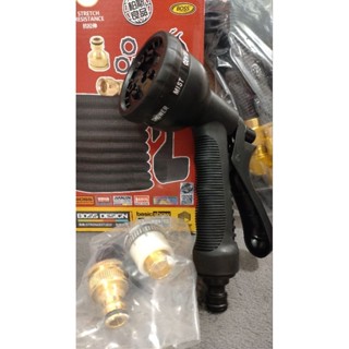 生活好幫手高品質魔術水管高壓洗車水槍組