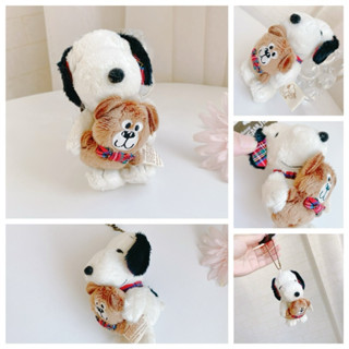 日本正版 史努比 snoopy 泰迪熊 絨毛玩偶娃娃 布偶 絨毛娃娃 療癒娃娃 吊飾 娃娃 生日禮物