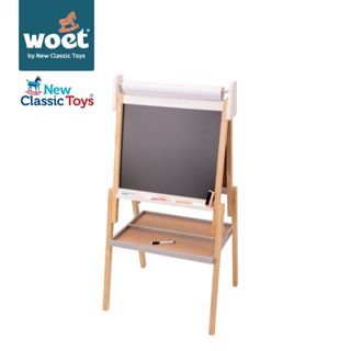 荷蘭New Classic Toys 北歐木製兒童畫板/畫架-純淨白-11600 幼兒畫板/畫畫玩具/幼兒畫架