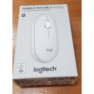 [巷口雜貨店] Logitech 羅技 Pebble M350s 無線藍芽滑鼠 (白)