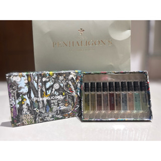 現貨 全新 英國 Penhaligon's 潘海利根 獸首系列香水圖書館 2ml x 10入 情人節 生日禮物