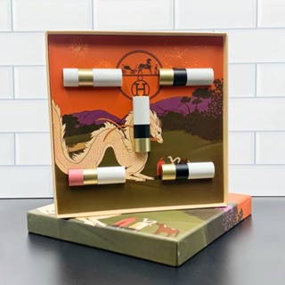🔥每日精選💯好貨 HERMES 愛馬仕 限定口紅五件組1.5g*5 禮盒裝 正品小樣旅行裝 MINI縮小版