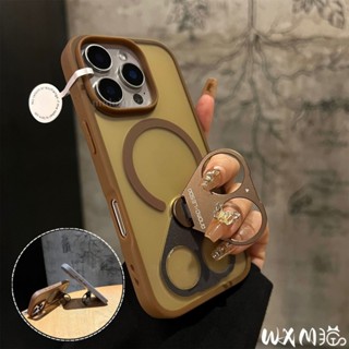 合金指環支架 磁吸無線充 膚感 防摔殼 適用 iPhone 16E 16 15 14 13 12 Pro max 手機殼