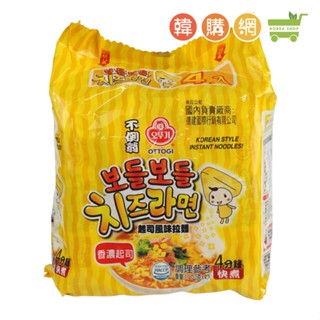 韓國不倒翁 起司風味拉麵444g(111gX4入)(2025.10.22有效)【韓購網】