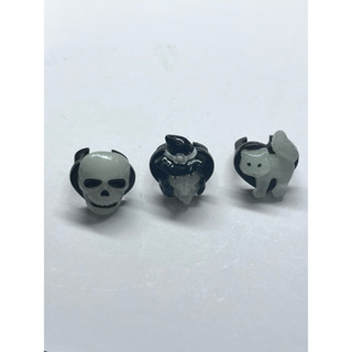 ［合售］萬聖節夜光造型戒指｜骷髏頭/巫師/貓咪｜Halloween