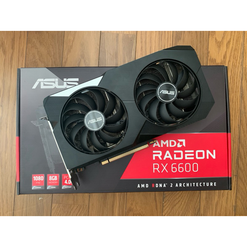 ASUS 華碩 RX6600 8G - rx6600 剛過保