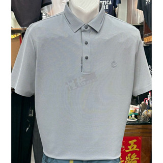 法國pierre cardin皮爾卡登春夏短袖Polo衫（襯衫領/純機能布/四合釦門襟/無痕膠合）