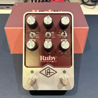 售二手 Universal Audio UAFX Ruby '63 Top Boost 效果器 前級效果器 音箱模擬