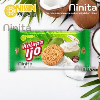 Nissin Biskuit BUTTER Kelapa Ijo 印尼 日清 椰子 奶油 椰香 餅乾 280Gr