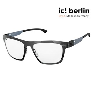 【ic! berlin】FLX 05 blue Raw Harbour Blue 德國薄鋼眼鏡 公司貨 台南 時代眼鏡
