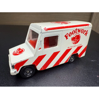 日本製 ）TOMICA NO.27 ISUZU HIPAC VAN 多美小汽車 Footwork 販賣車 職人車 動物