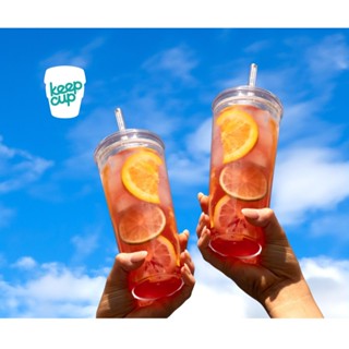 澳洲 KeepCup-醇萃 Tritan 隨行杯 - 清澈(L-454ml/XL-591ml)
