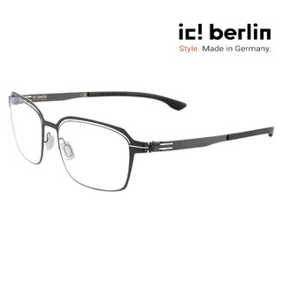 【ic! berlin】Udk Graphite 德國薄鋼眼鏡 公司貨 台南時代眼鏡 蔡司優視力專家