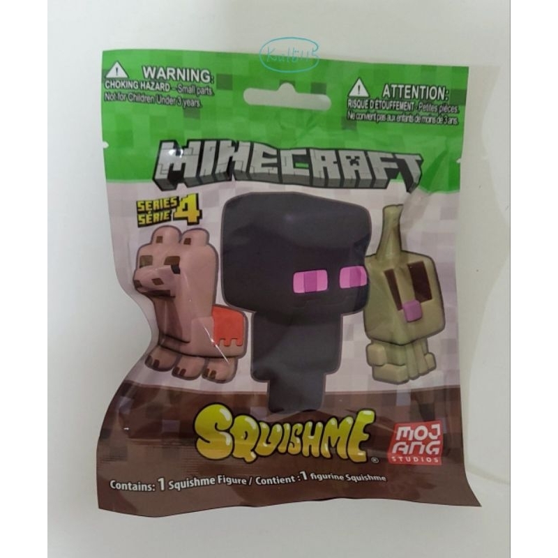 麥塊 捏捏樂 第四彈 舒壓 玩具 軟軟 兔子 海豚 北極熊 駱馬 商駝 村民 終界使者 遊戲 像素風 盲袋 盲盒