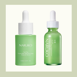 【NARUKO】茶樹 三酸毛孔安瓶／抗痘美白 精華30ml｜抗痘 美白 舒緩 淨膚 DS023744