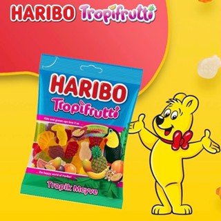 『現貨效期2025.11.30』Haribo TropiFrutti 經典熱帶水果果凍軟糖175g