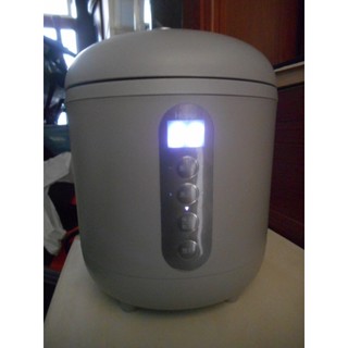 2手~海爾 Haier 1~2人份迷你電子鍋 迷你電鍋 0.8L可煮飯粥燉蒸 保溫預約 HKS-100C
