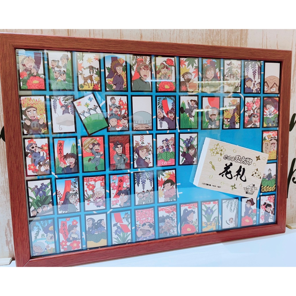 日本代購/忍者亂太郎/特製/花札/木盒裝/土井/久久知兵助/立花仙藏/留三郎/文次郎/竹谷八左衛門/善法寺伊作/山田利吉