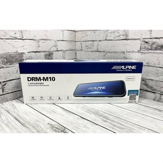 ALPINE DRM-M10 電子後視鏡 前後鏡頭行車記錄器 全新/附 64GB記憶卡