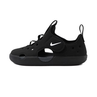 NIKE SUNRAY PROTECT 4 (PS) 魔鬼氈 包頭涼鞋 中童鞋 黑 S1520 (HF6277001)