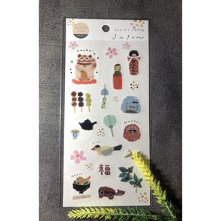 (現貨)日本製 日本作家田村美紀「我的最愛」系列和紙貼紙_"日本"_燙金貼紙_手帳裝飾_日本貼紙_日本商品直送