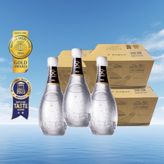 【海昌5℃ 】 天然無氣泡蘇打水500ML x 12入/箱 x 3箱