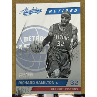 【AL-208】 NBA 底特律活塞 RICHARD HAMILTON